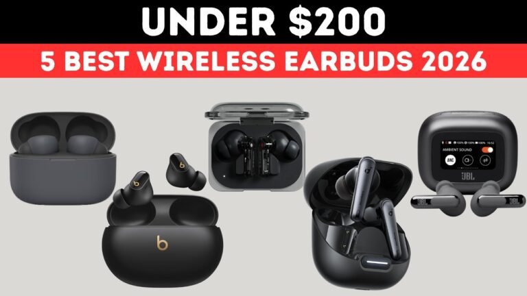 Best Wireless Earbuds Under 200 Dollars in 2026